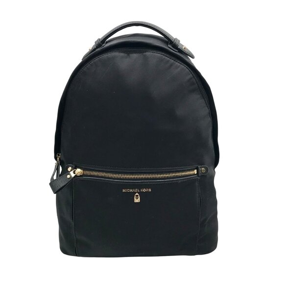 Michael Kors Black Nylon Kelsey Backpack - Picture 1 of 10